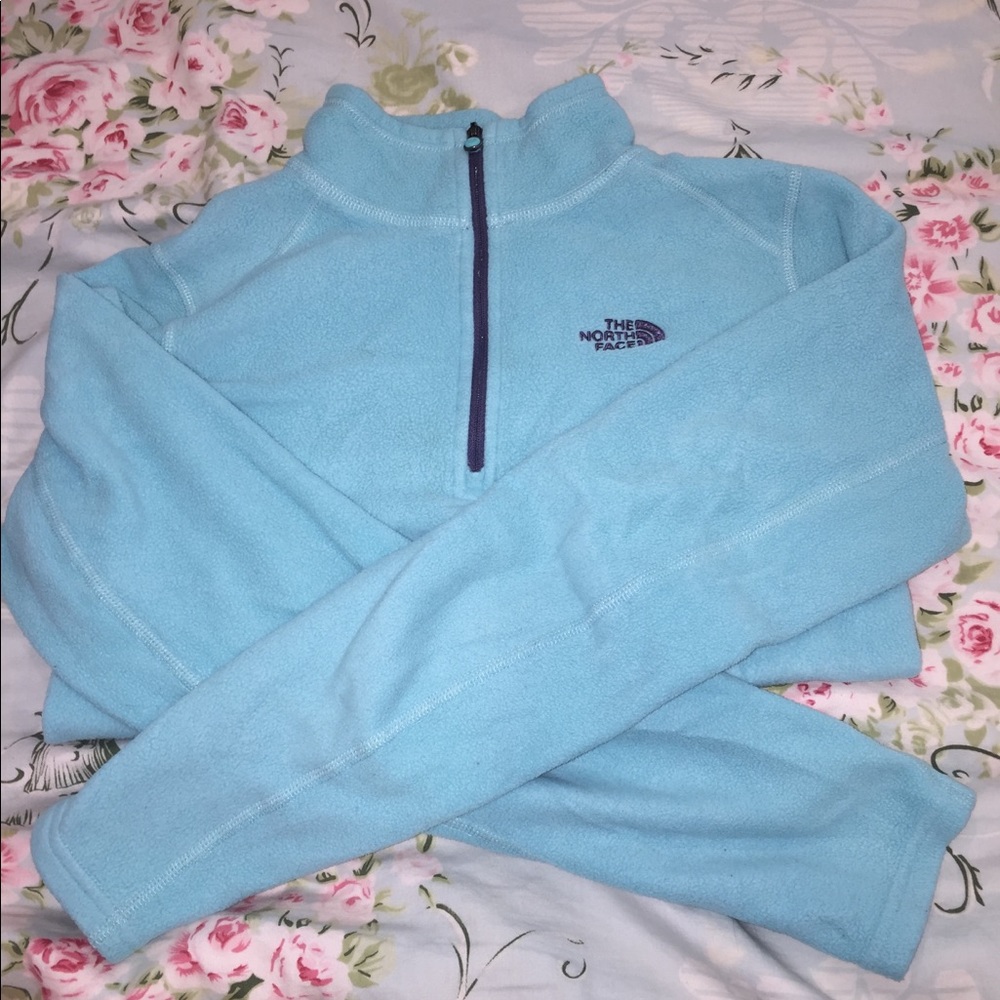 North Face Quarter Zip Fleece
